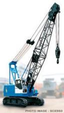 Hitachi Sumitomo SCX 550 crane - load chart, specs & dimensions (2003 - 2008)