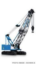 Hitachi Sumitomo SCX 900-2 crane - load chart, specs & dimensions (2003 - 2008)