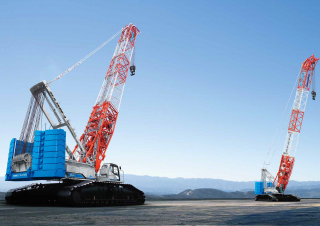 Hitachi Sumitomo SCX3500-3 crane - load chart, specs & dimensions (2017 - 2026)