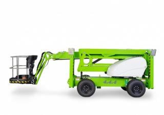 Niftylift SD64 4x4x4 Wheeled Articulating Boom Lifts (2019 - 2026) Specifications & Dimensions