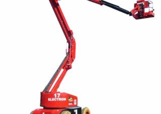 SEL 17 ELECTRON Platform Basket Wheeled Articulating Boom Lifts