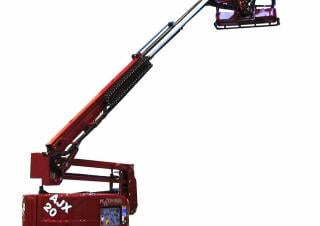 SEL 20 AJX -ED Platform Basket Wheeled Articulating Boom Lifts