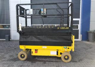 AIRO SF 1000 Wheeled scissor lifts (1995 - 2001) Specifications & Dimensions