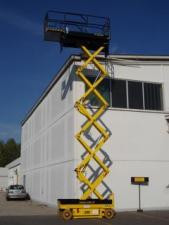 AIRO SF 1000 IR RE Wheeled scissor lifts (2001 - 2007) Specifications & Dimensions