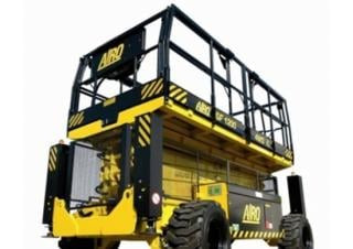 AIRO SF 1200 Wheeled scissor lifts (1998 - 2004) Specifications & Dimensions