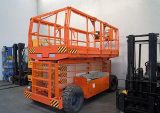 AIRO SF 1200 E 2 MA Wheeled scissor lifts (2004 - 2009) Specifications & Dimensions