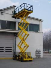 AIRO SF 1200 E/D Wheeled scissor lifts (1995 - 2001) Specifications & Dimensions