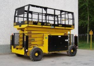 AIRO SF 1700 D Wheeled scissor lifts (2004 - 2009) Specifications & Dimensions