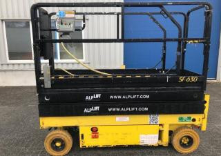 AIRO SF 630 S E Wheeled scissor lifts (1995 - 2007) Specifications & Dimensions