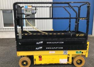 AIRO SF 630 S/ED Wheeled scissor lifts (1995 - 2001) Specifications & Dimensions