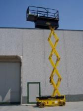 AIRO SF 820 E Wheeled scissor lifts (1995 - 2007) Specifications & Dimensions