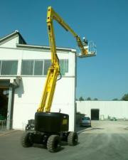 AIRO SG 1600 J D 4WD Wheeled Articulating Boom Lifts (1999 - 2009) Specifications & Dimensions
