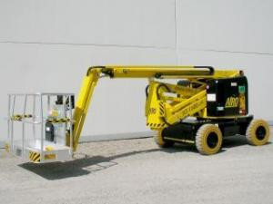 AIRO SG 1600 J E Wheeled Articulating Boom Lifts (2005 - 2009) Specifications & Dimensions