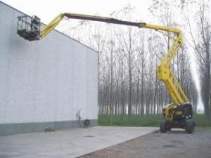 AIRO SG 2100 J D 2WS 4WD Wheeled Articulating Boom Lifts (2003 - 2009) Specifications & Dimensions