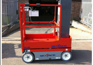 SJ 16 Skyjack Single Vertical Mast Boom Lifts