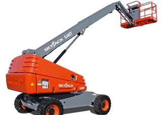 SJ 40 T Skyjack Wheeled Telescopic Boom Lifts