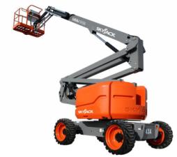 SJ 63 AJ Skyjack Wheeled Articulating Boom Lifts