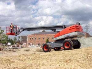 SJ 66 T Skyjack Wheeled Telescopic Boom Lifts