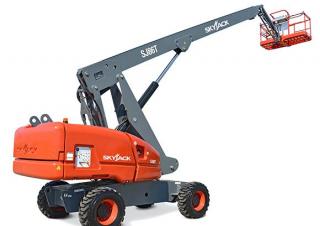 SJ 82 T Skyjack Wheeled Telescopic Boom Lifts
