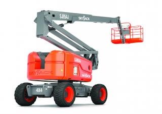 SJ 85 AJ Skyjack Wheeled Articulating Boom Lifts