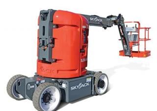 SJ30 AJE Skyjack Wheeled Articulating Boom Lifts