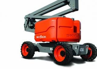 SJ63 AJ+ Skyjack Wheeled Articulating Boom Lifts