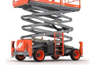 SJ9243 RT Skyjack Wheeled scissor lifts