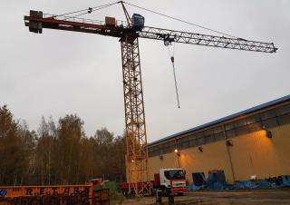 Terex Peiner SK 126-E-TS 18.2 crane - load chart, specs & dimensions (1990 - 1992)