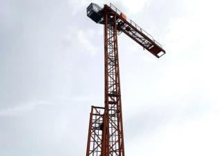Terex Peiner SK 76-E-TS 10.3 crane - load chart, specs & dimensions (1996 - 2002)