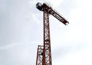 Terex Peiner SK 76-E-TS 10.3 crane - load chart, specs & dimensions (1996 - 2002)