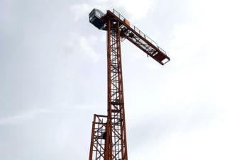 Terex Peiner SK 76-F-TS 10.3 crane - load chart, specs & dimensions (1996 - 2002)