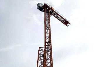 Terex Peiner SK 76-F-TS 10.3 crane - load chart, specs & dimensions (1996 - 2002)
