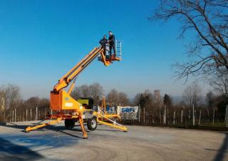 SKJ 20 Safi Trailer Mounted Telescopic Boom Lifts