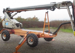 SL 180 D Scanlift Wheeled Telescopic Boom Lifts