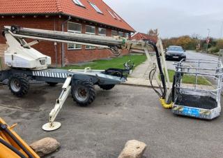 SL 185 B Scanlift Wheeled Telescopic Boom Lifts