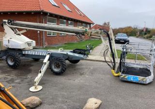 SL 185 D Scanlift Wheeled Telescopic Boom Lifts
