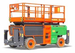 Dingli SL1623-E Wheeled scissor lifts (2025 - 2026) Specifications & Dimensions
