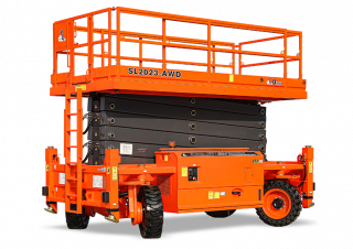 Dingli SL2023-AWD Wheeled scissor lifts (2025 - 2026) Specifications & Dimensions
