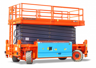 Dingli SL2625HRT Wheeled scissor lifts (2025 - 2026) Specifications & Dimensions