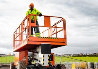 SL26RTE Snorkel Wheeled scissor lifts