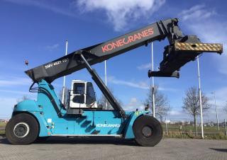 Konecranes SMV 4527 TB 5 Reach Stacker Specs & Dimensions (2007 - 2010)