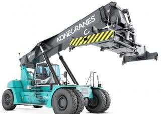 Konecranes SMV 4527 TC 5 Reach Stacker Specs & Dimensions (2014 - 2019)