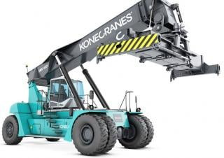 Konecranes SMV 4533 CC 5 Reach Stacker Specs & Dimensions (2014 - 2019)