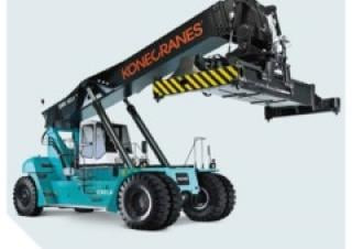 Konecranes SMV 4537 CB 5 Reach Stacker Specs & Dimensions (2011 - 2014)