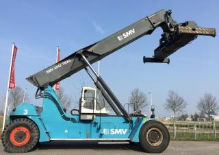 Konecranes SMV 4542 TBX 5 Reach Stacker Specs & Dimensions (2007 - 2010)