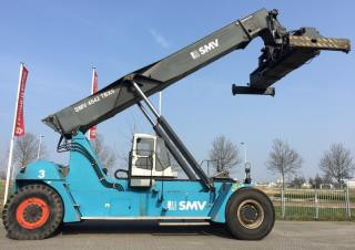 Konecranes SMV 4542 TBX 5 Reach Stacker Specs & Dimensions (2011 - 2014)