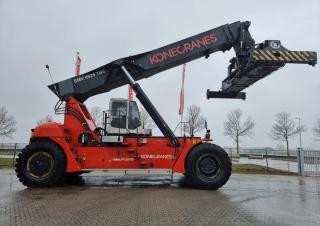 Konecranes SMV 4545 TBX 5 Reach Stacker Specs & Dimensions (2011 - 2014)