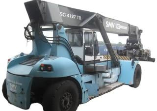Konecranes SMV SC 4127 TA 5 Reach Stacker Specs & Dimensions (1996 - 2004)