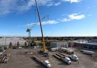 Terex Peiner SN 86-F-TS 14.3 crane - load chart, specs & dimensions (1996 - 2002)