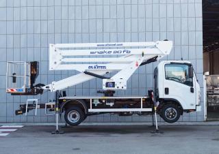 Snake 20 FB Oil & Steel Trailer Mounted Articulating Boom Lifts